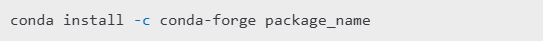 conda forge for missing packages Learn Wikis